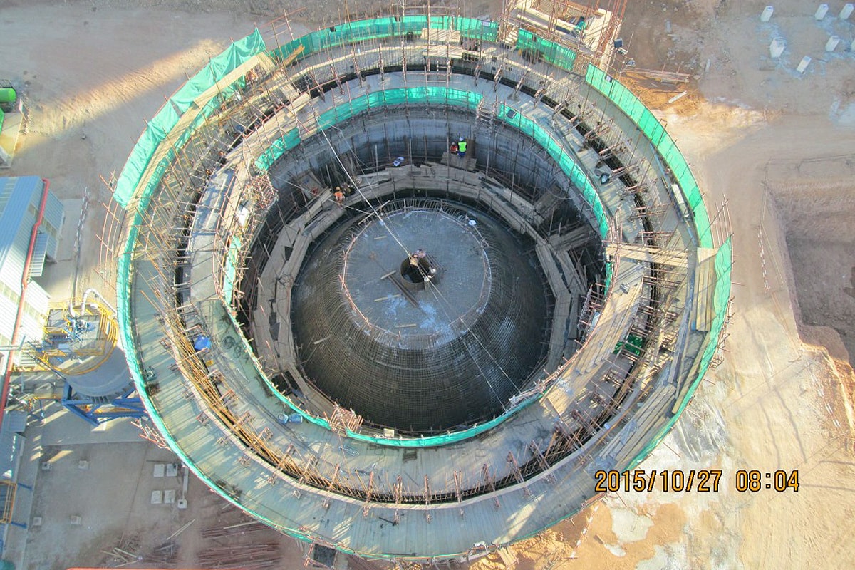 Multi-Compartment and Raw-Meal Silos, Algeria