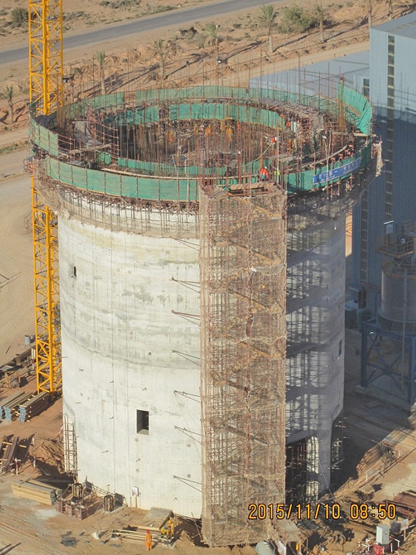 Multi-Compartment and Raw-Meal Silos, Algeria