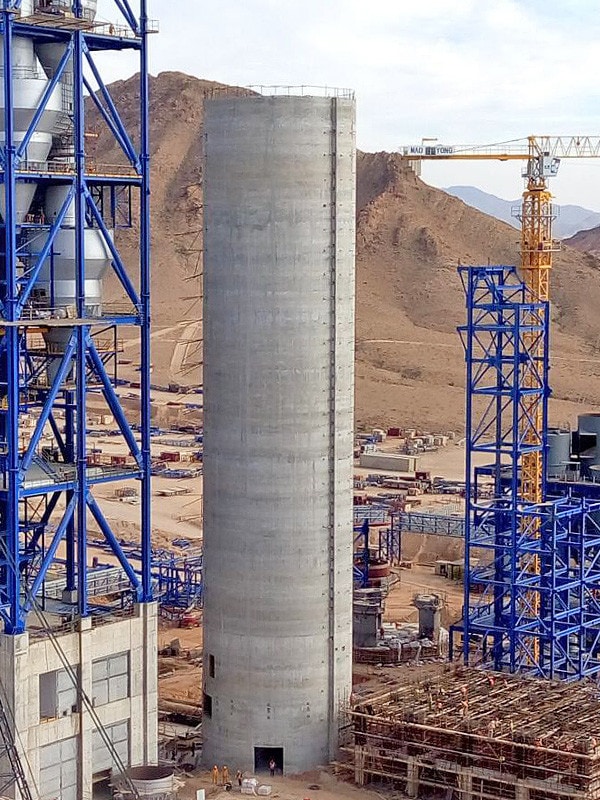 Multi-Compartment and Raw-Meal Silos, Algeria